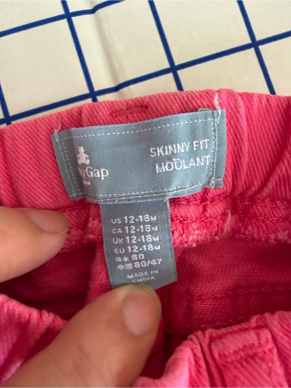 GAP Pink Toddler Stretch Leggings - Picture 3 of 3